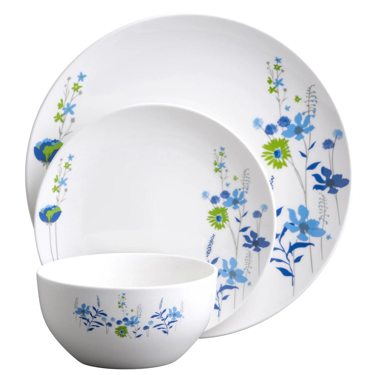 Belleek Living Indigo Bloom 12 Piece Set