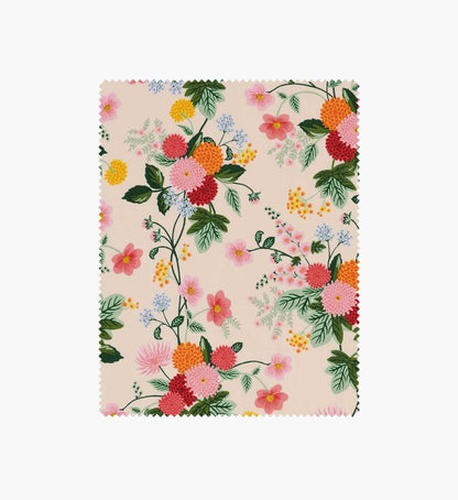 Dahlia Cotton Fabric - Blush