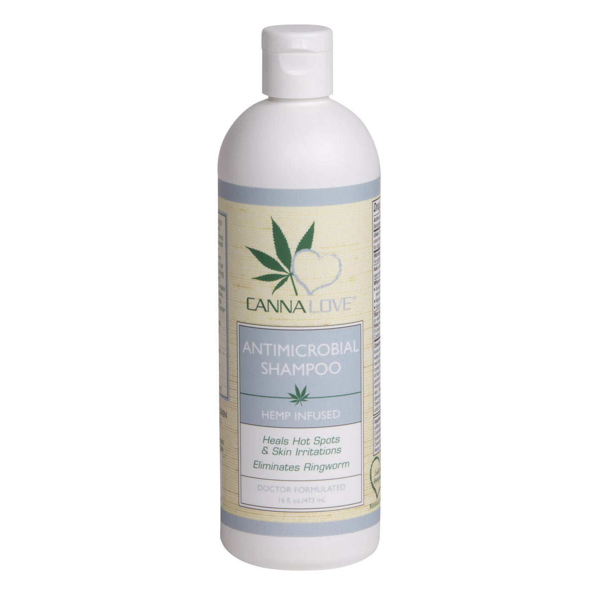 Cannalove Antimicrobial Shampoo 16 oz