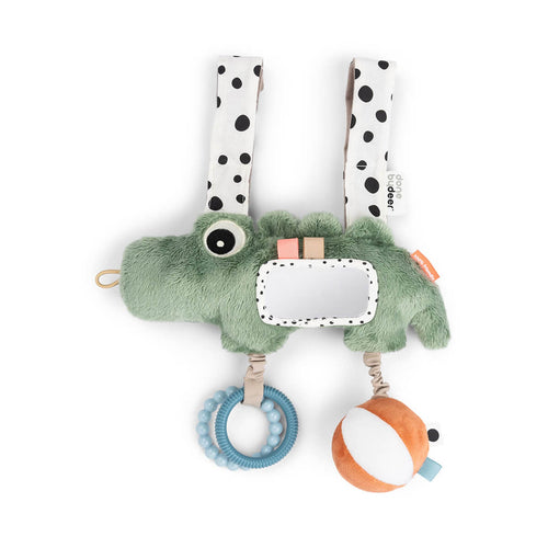 Done By Deer Hanging Activity Toy Croco Green