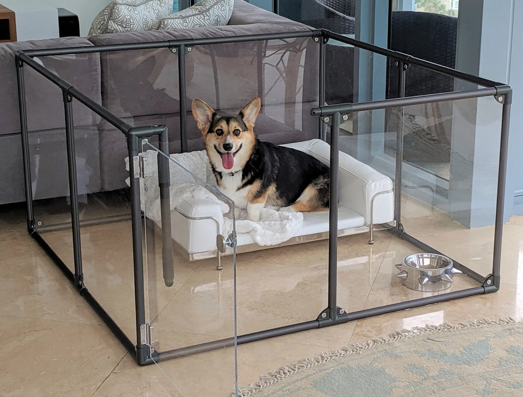 Crystal Clear Pet Pen