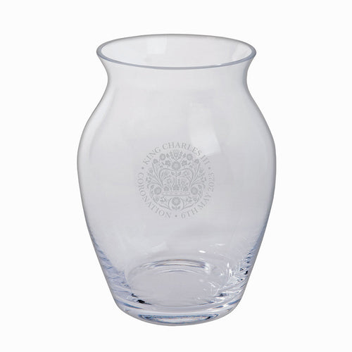 Dartington Coronation Emblem Vase