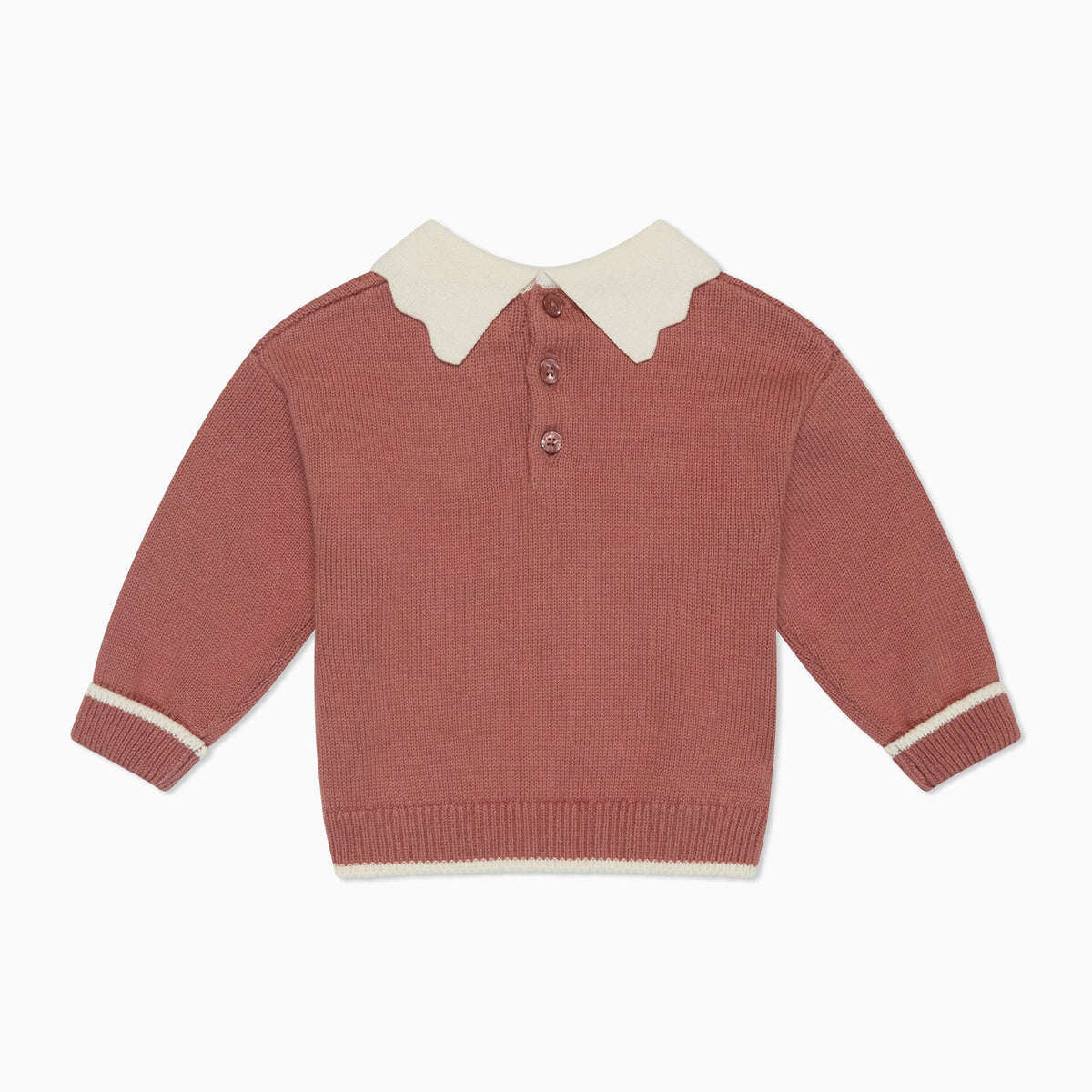 Collared Knitted Jumper