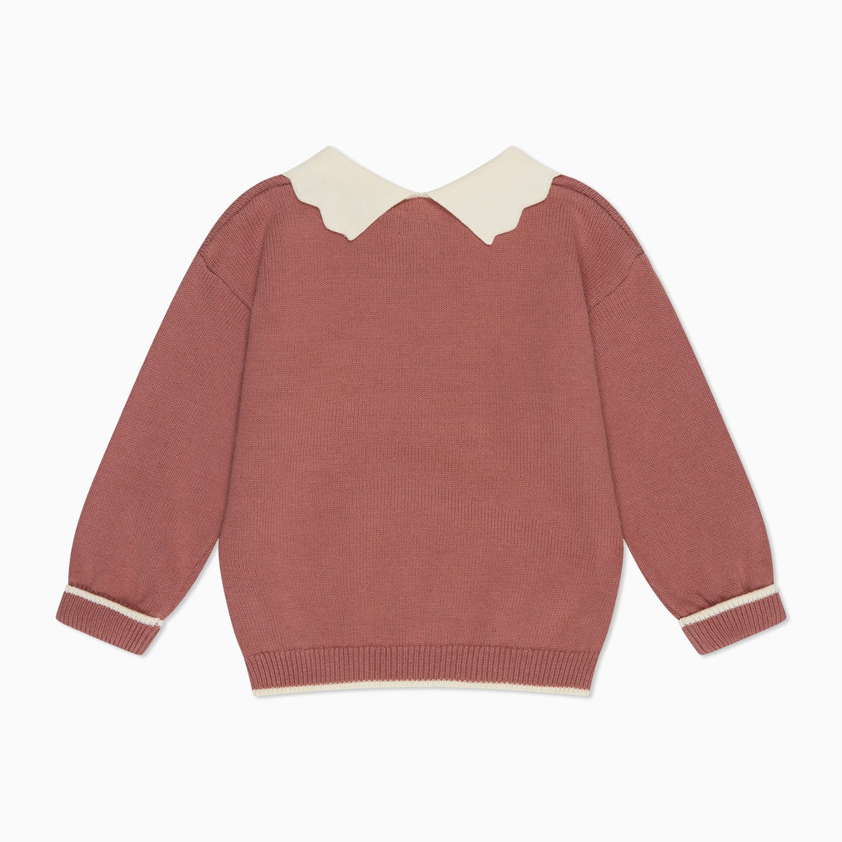 Collared Knitted Jumper