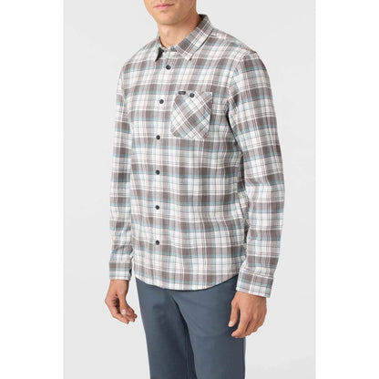 ONEILL - RICHMOND PLAID FLANNEL | WHITE