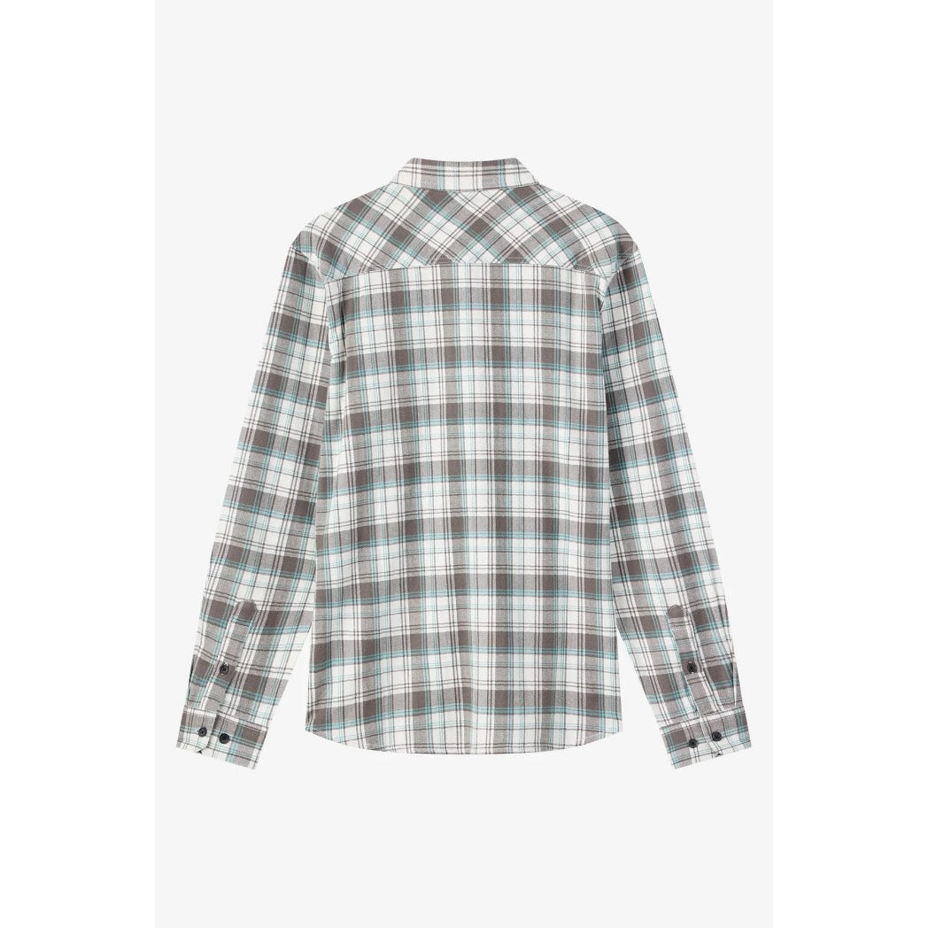 ONEILL - RICHMOND PLAID FLANNEL | WHITE