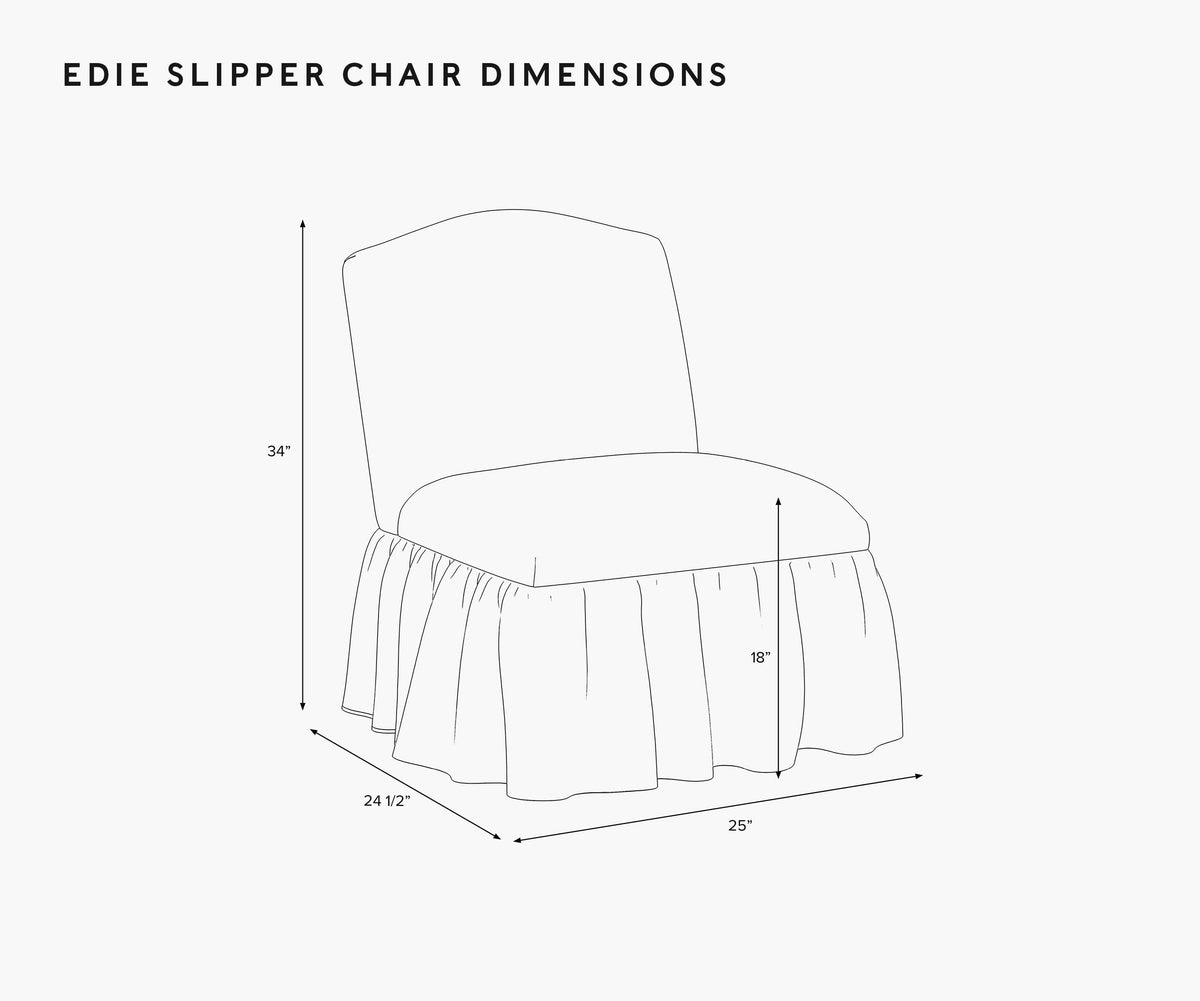 Edie Slipper Chair - Hawthorne