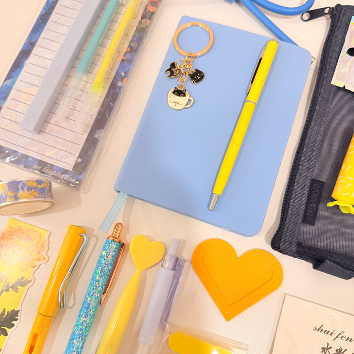 Blue & Yellow Stationery Set