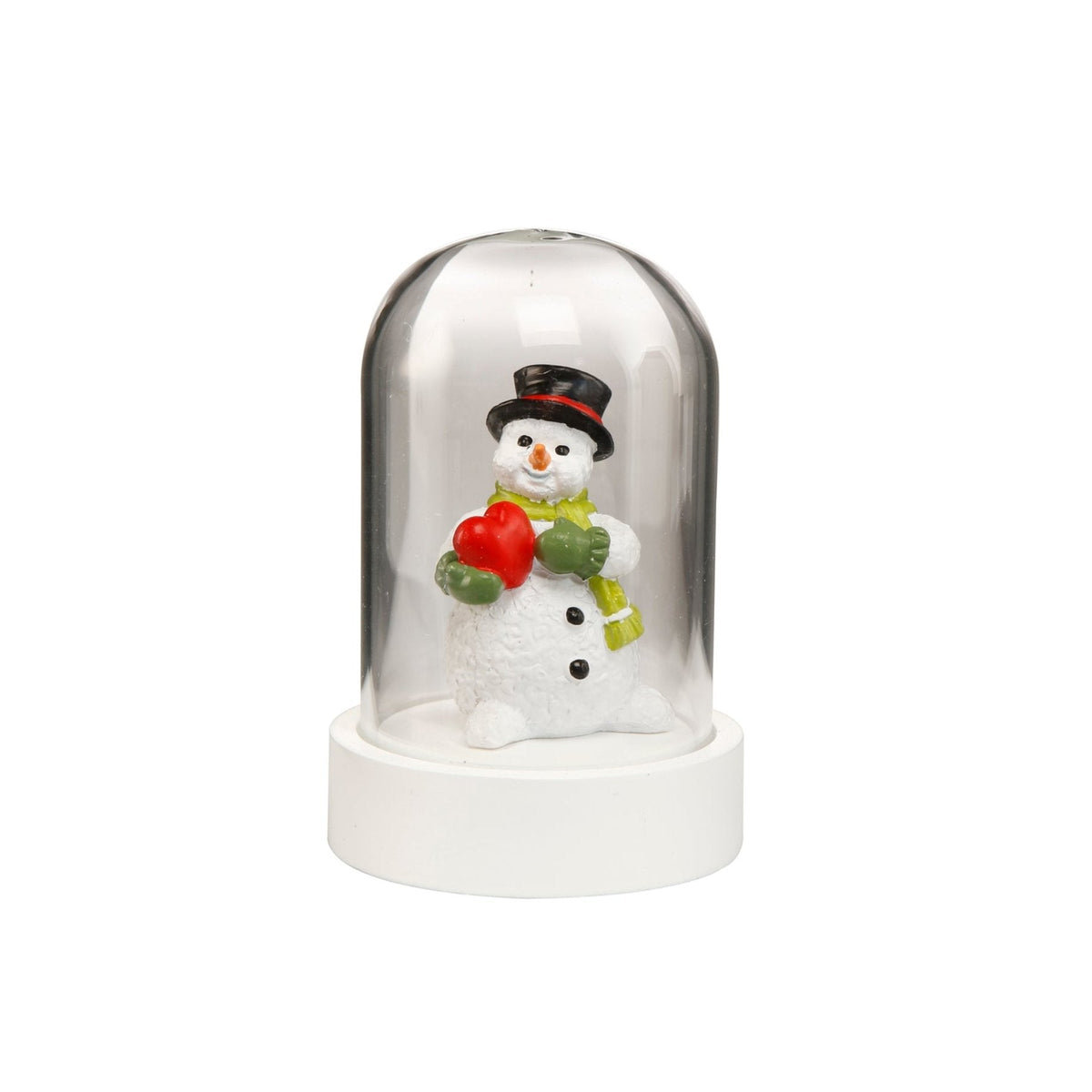 Goebel My Little Heart Snowman- Glass Dome