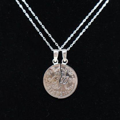 Goviers Split Sixpence Pair - Year of Choice