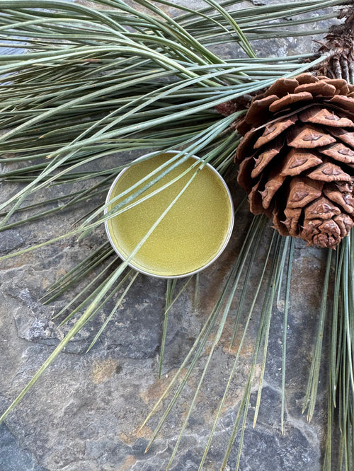 Vanilla Mint Infused Lip Salve (Tin)