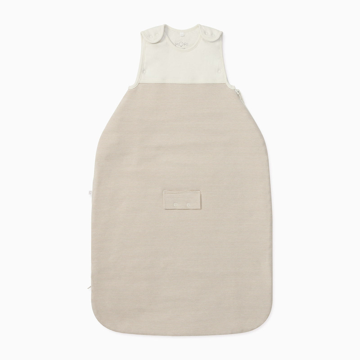 Clever Year Round Sleeping Bag 1.5 TOG - Oatmeal Stripe