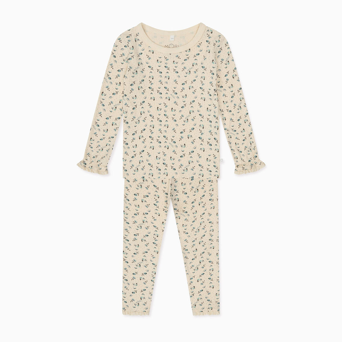 Floral Ribbed Pyjamas
