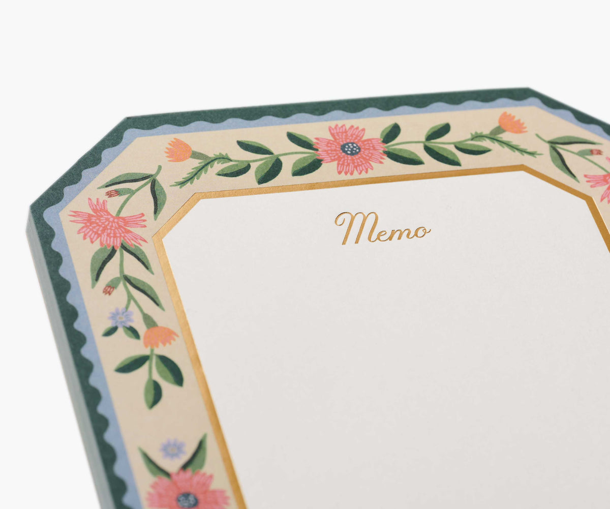 Large Memo Notepad - Aster