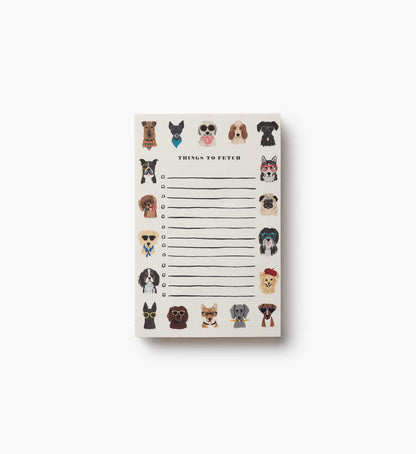 Checklist Notepad - Dog Days