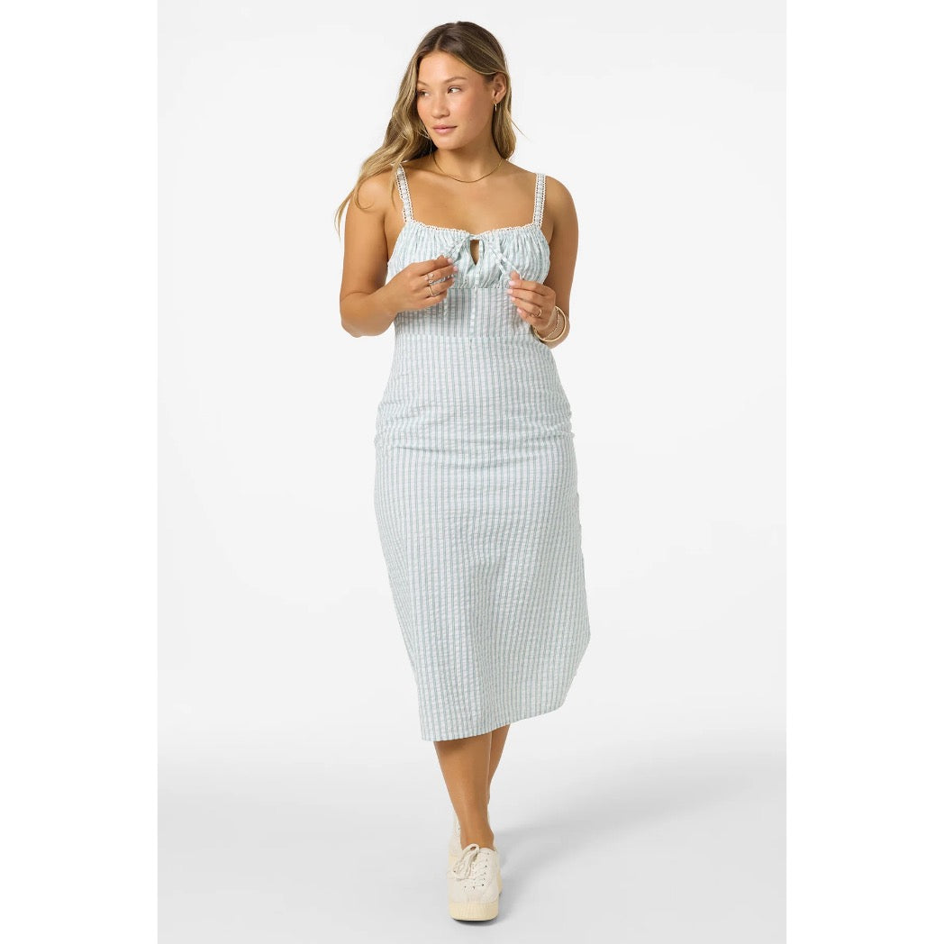 ONEILL - WILEY PLAID MIDI DRESS | Winter White