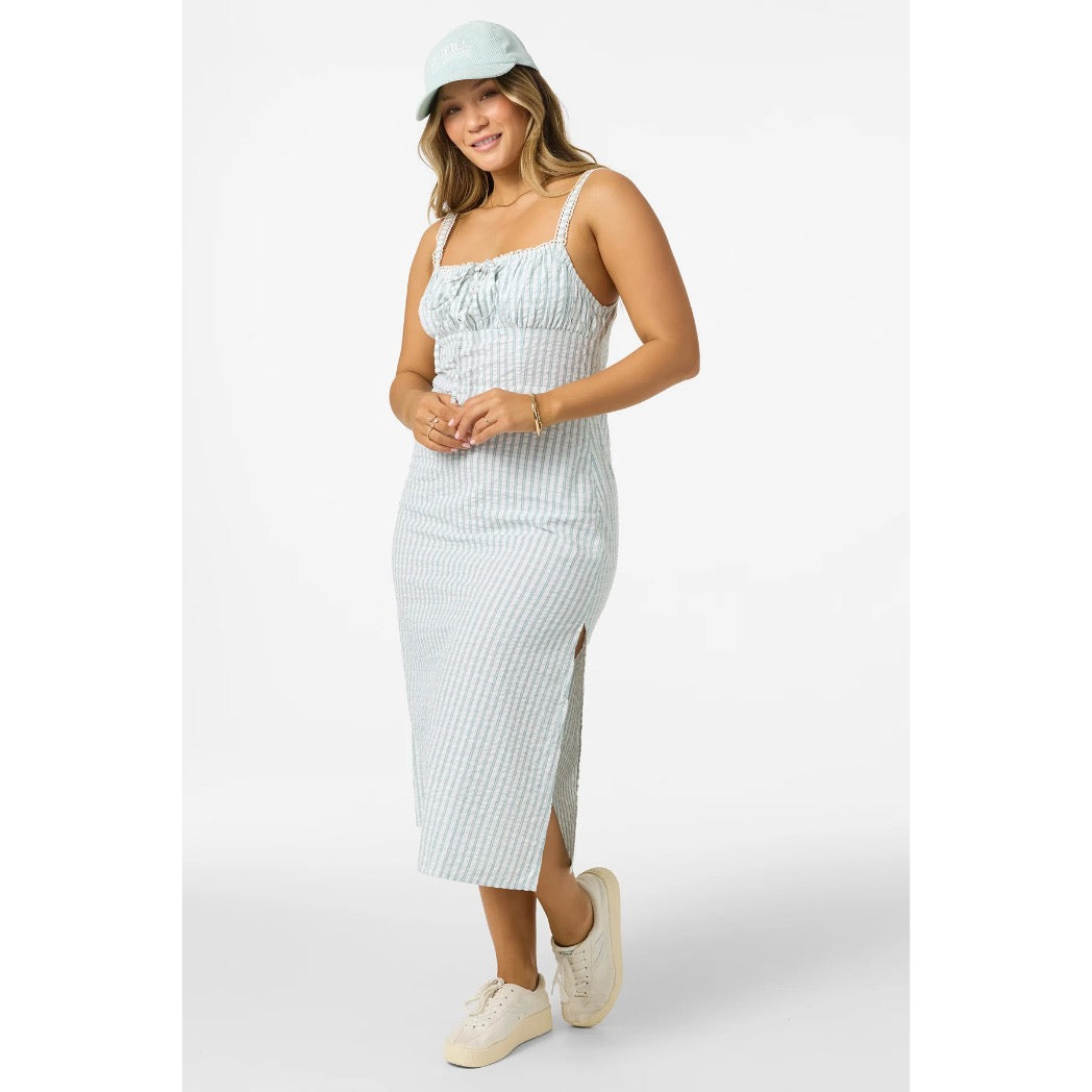ONEILL - WILEY PLAID MIDI DRESS | Winter White