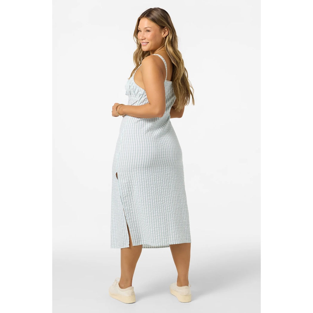 ONEILL - WILEY PLAID MIDI DRESS | Winter White