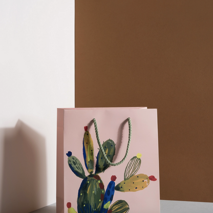 Cactus Rose Bag -medium
