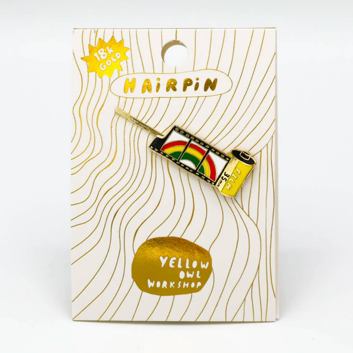 35mm Film Hairpin