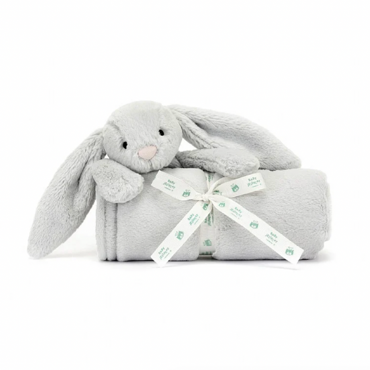 Bashful Silver Bunny Blankie