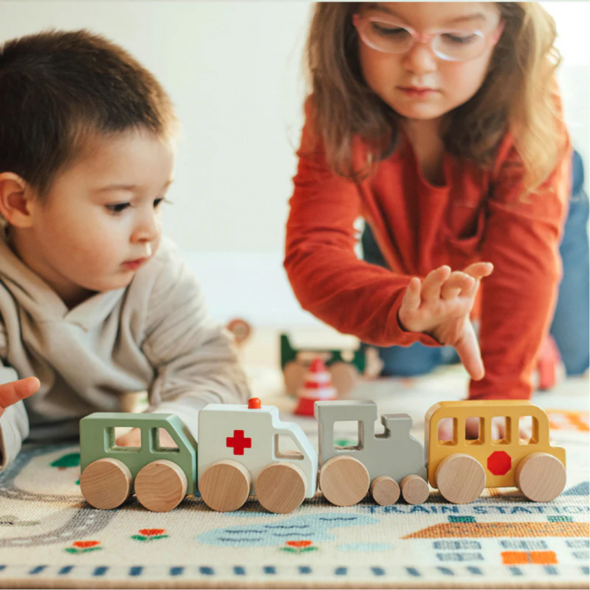 Around Town Playmat