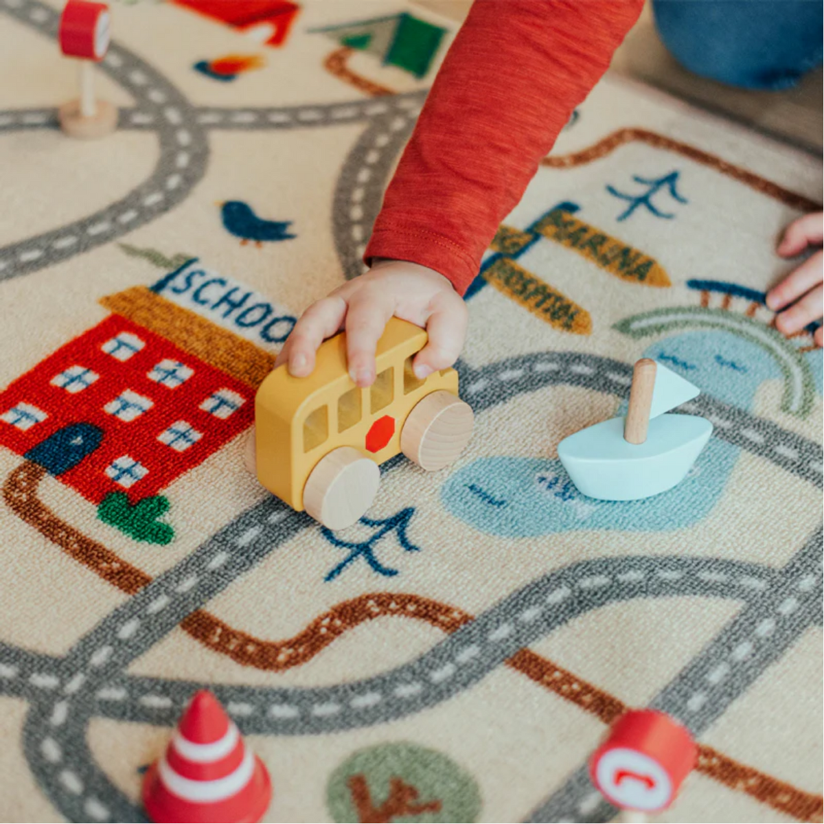 Around Town Playmat