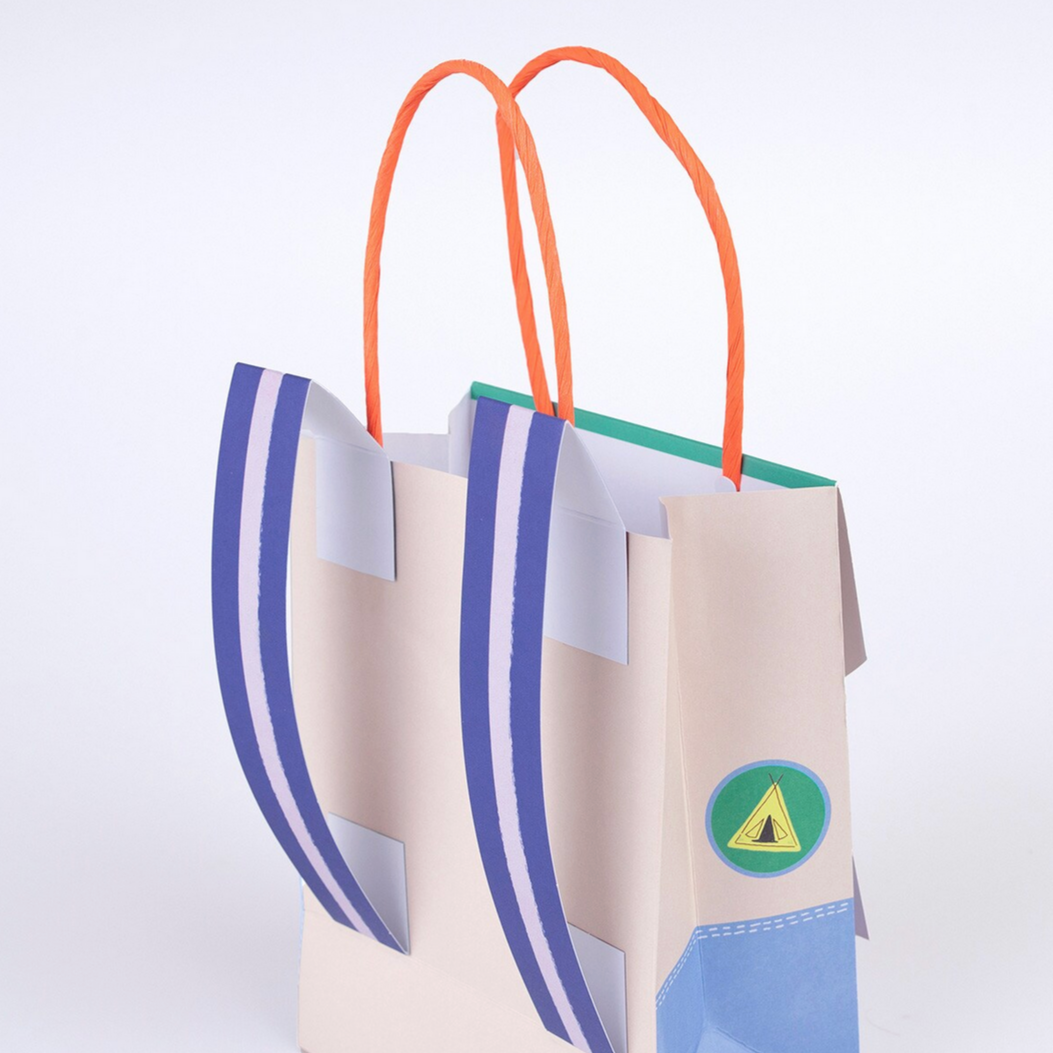 Camping Adventure Backpack Party Bags