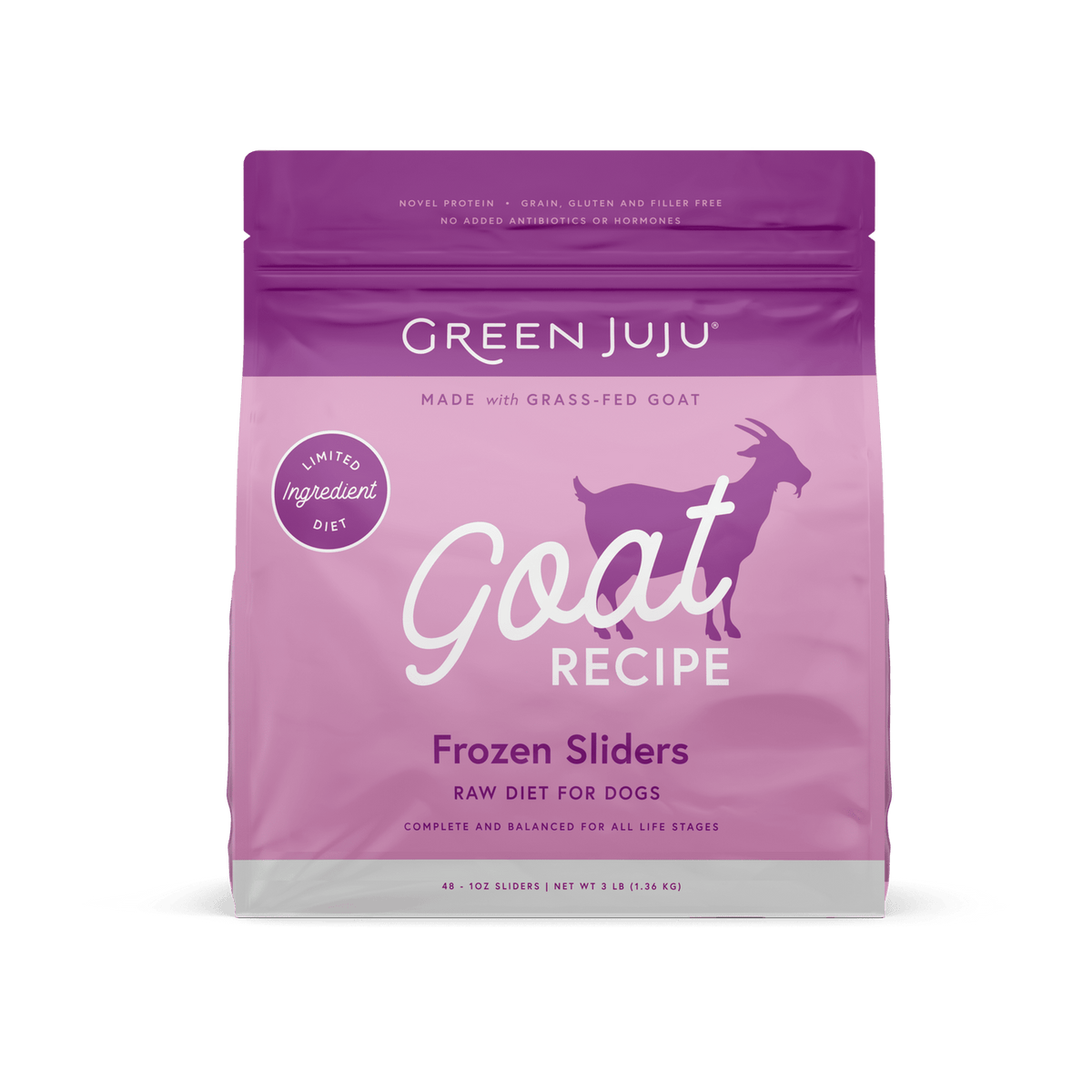 Green Juju Frozen Raw Diet Patties & Sliders