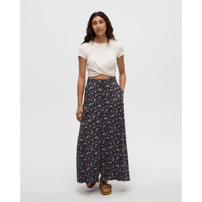 TENTREE - ASHLAND SKIRT | Graphite/Scattered Floral