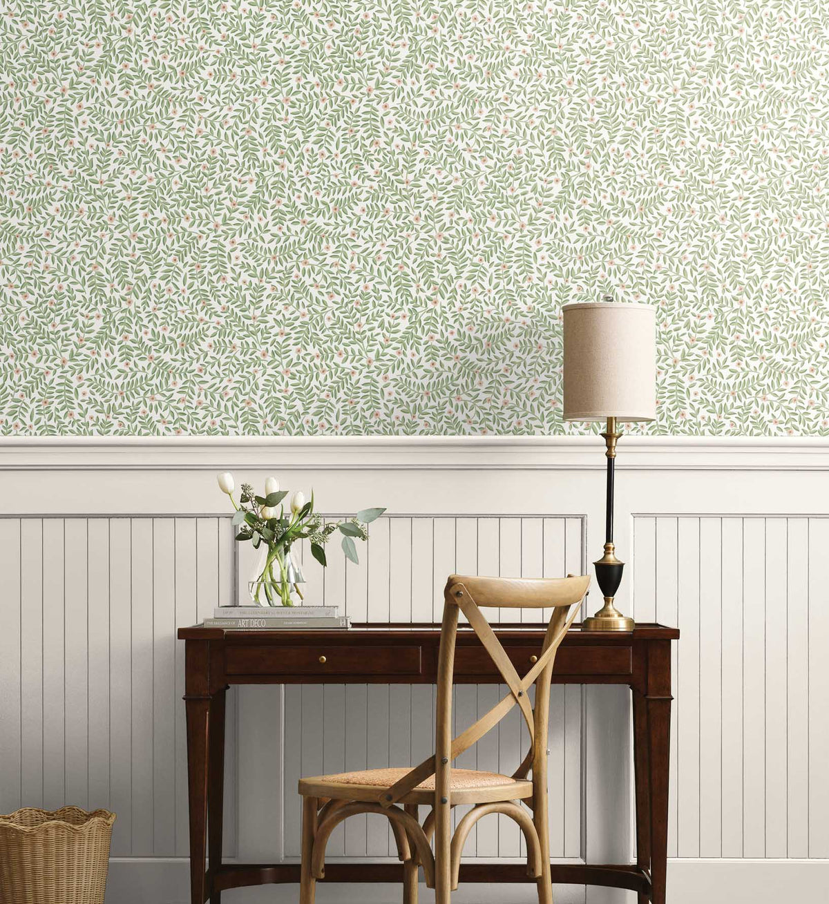 Elodie Peel & Stick Wallpaper - Cream