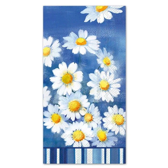 Agnetha Blue Guest Towels