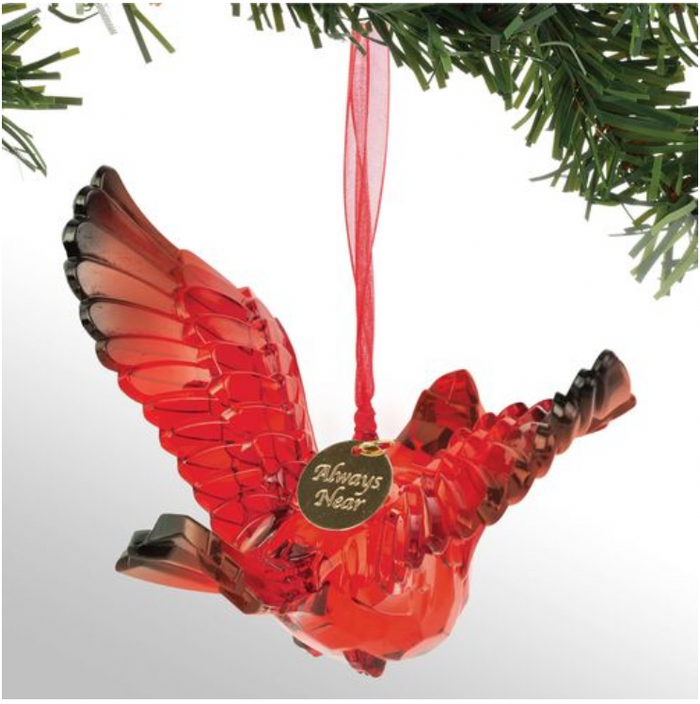Always Near Cardinal Bird Ornament - Plunkett's Hallmark
