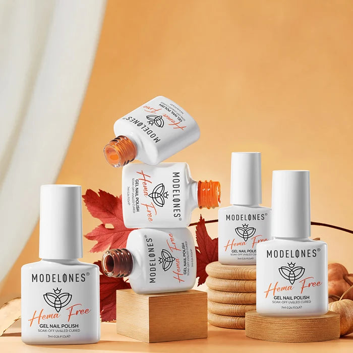 Amber Hues Gel Polish Set MODELONES #amber hues
