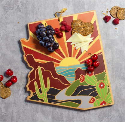 Arizona Landscape Art Cutting Board