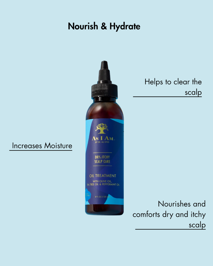 As I Am Dry & Itchy Scalp Care Oil Treatment 4oz - Forpöntun