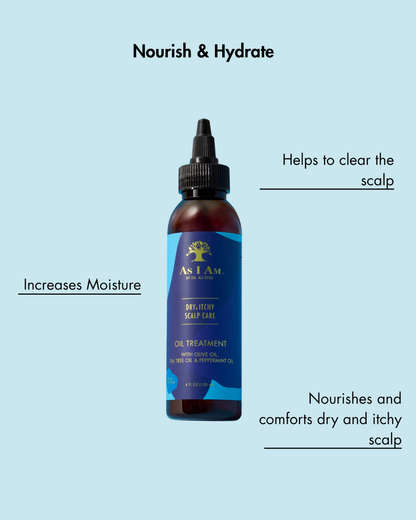 As I Am Dry & Itchy Scalp Care Oil Treatment 4oz - Forpöntun