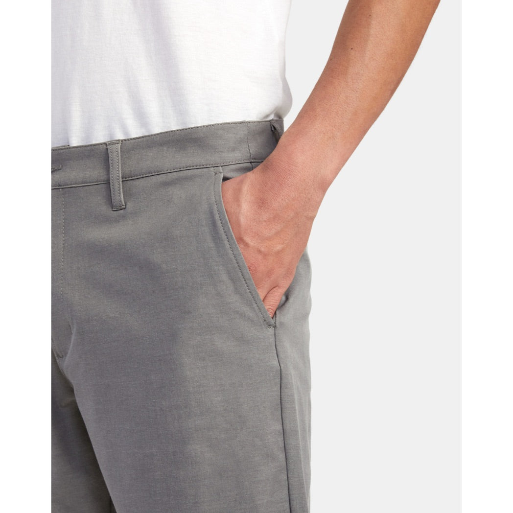 RVCA - BACK IN 19" HYBRID SHORTS | ATHLETIC HEATHER