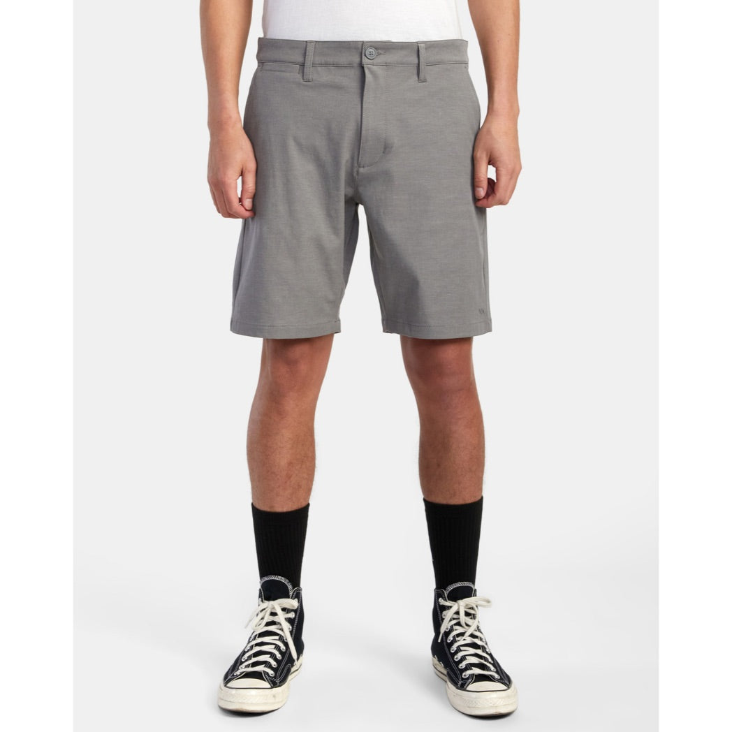 RVCA - BACK IN 19" HYBRID SHORTS | ATHLETIC HEATHER