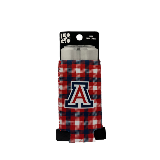 AZ Coozie Plaid