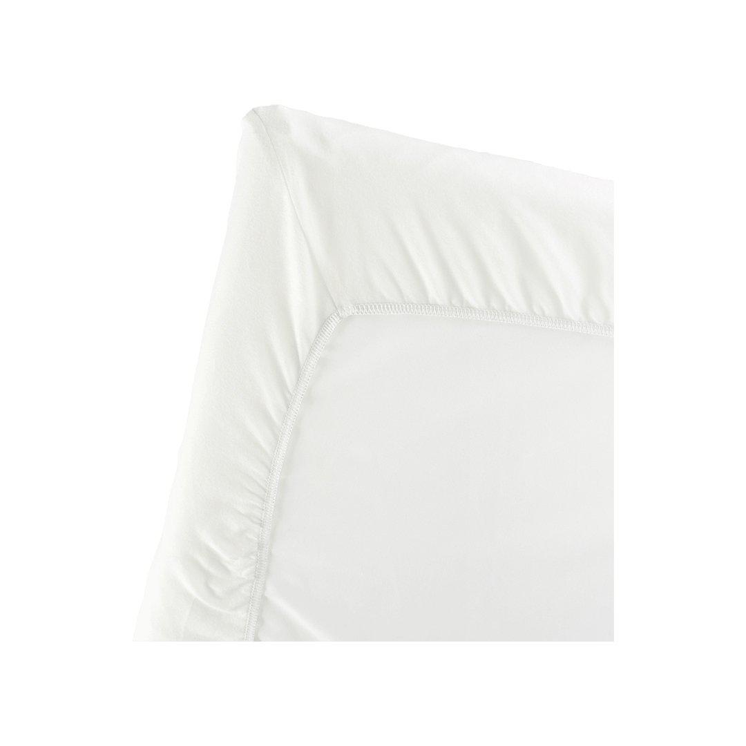 BabyBjorn Travel Cot Light Organic Cotton Fitted Sheet - White