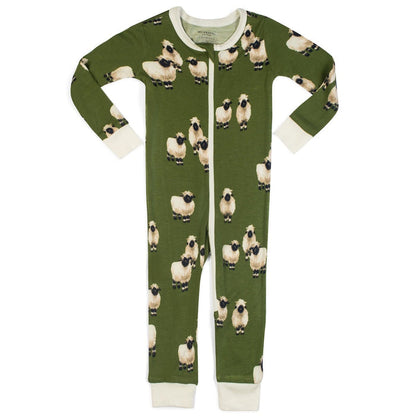 Bamboo Zipper Pajama