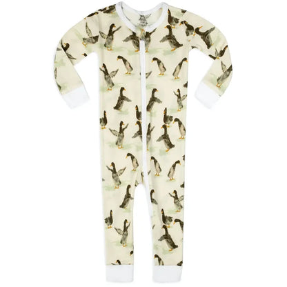 Bamboo Zipper Pajama