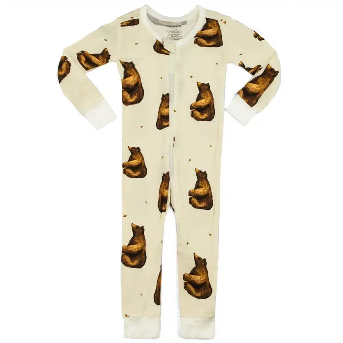 Bamboo Zipper Pajama