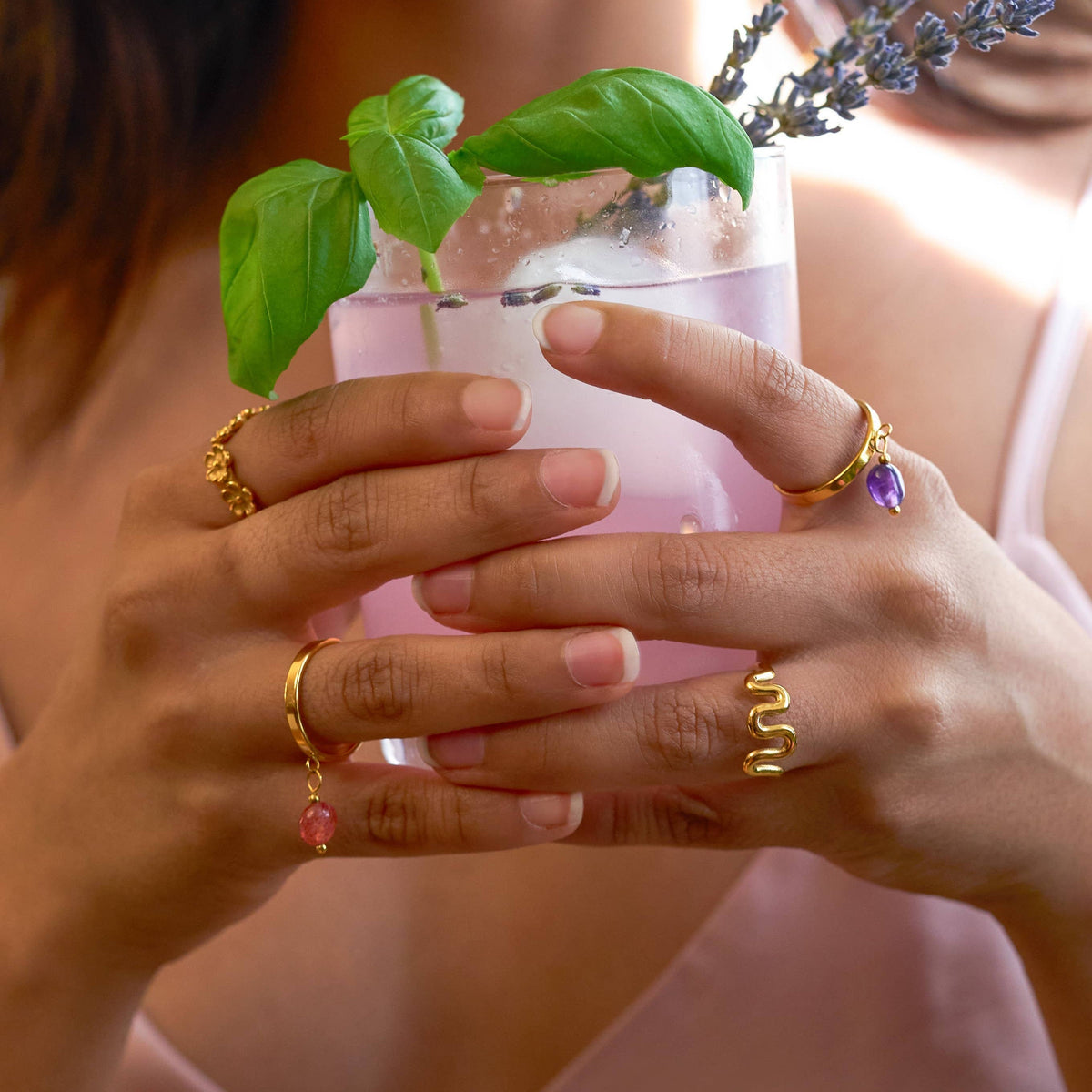 Alma Ring - 18K Gold Plated