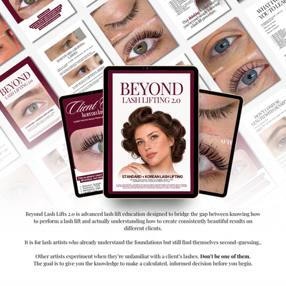 Beyond Lash Lifts 2.0 Course (Standard & Korean Techniques)