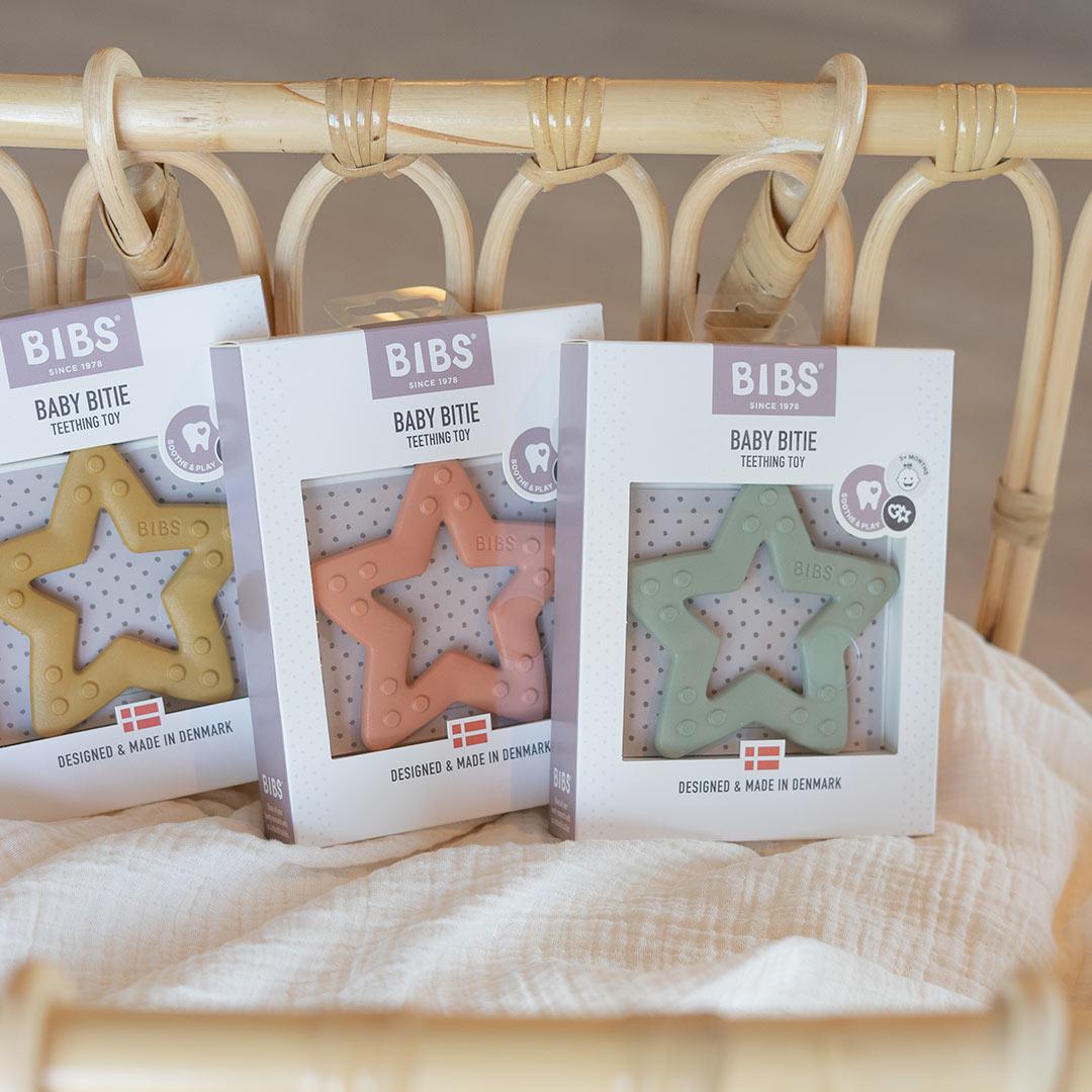 BIBS Baby Bitie - Star - Sage