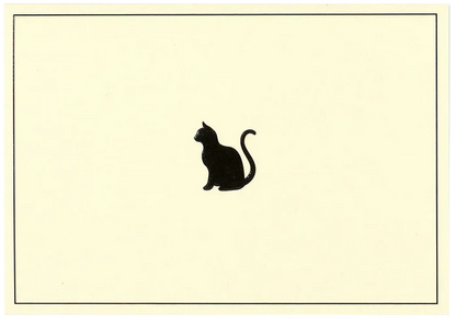 Black Cat Note Cards