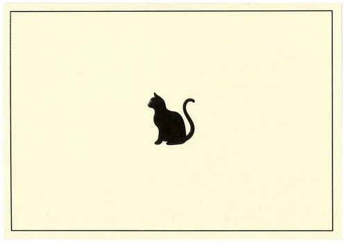 Black Cat Note Cards
