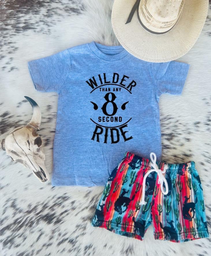 Bronc Serape YOUTH boy Shorts